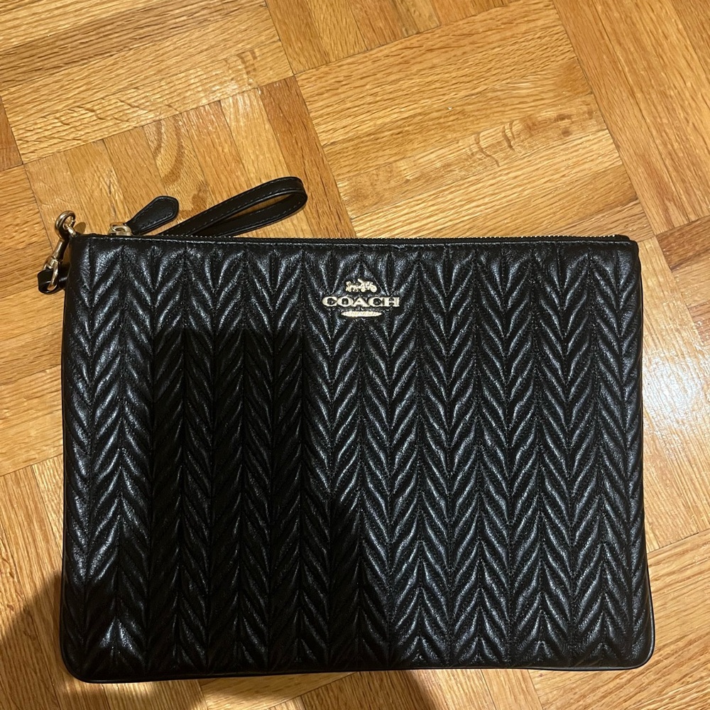 large Coach Wristlet